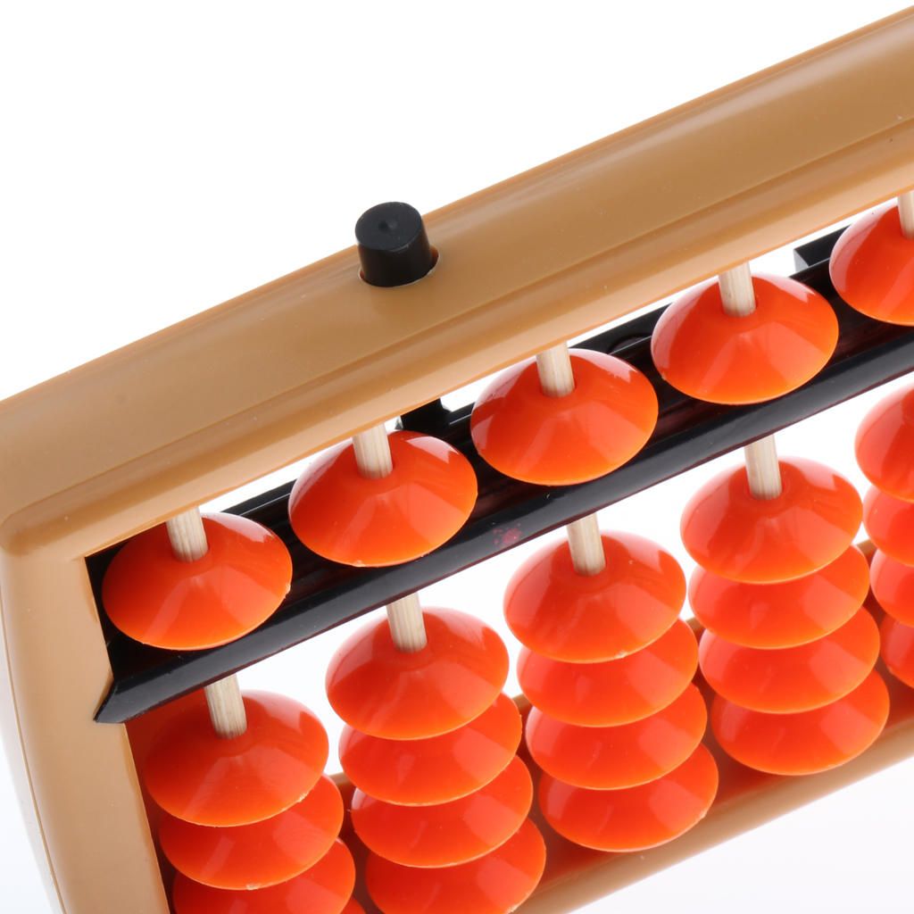 13 Digits Auto Reset Abacus Arithmetic Calculating