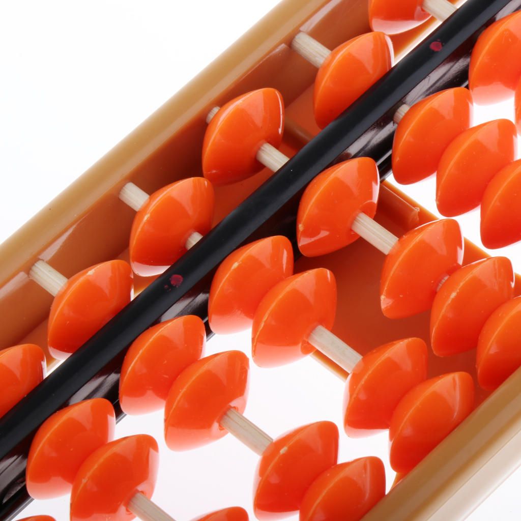 13 Digits Auto Reset Abacus Arithmetic Calculating