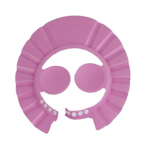 Adjustable Baby Kids Shampoo Shower Bathing Bath Protec Pink