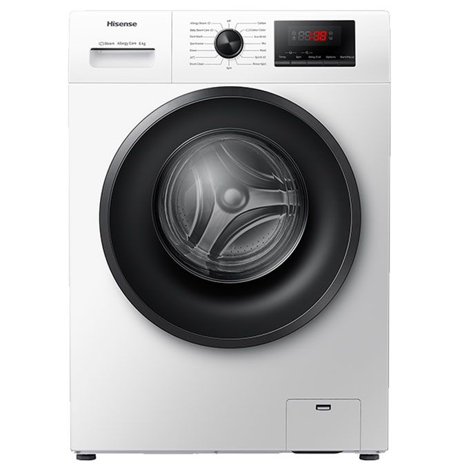 6kg Front load Washing Machine (WFPV6012S) - Silver