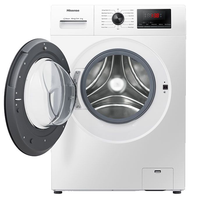 6kg Front load Washing Machine (WFPV6012S) - Silver
