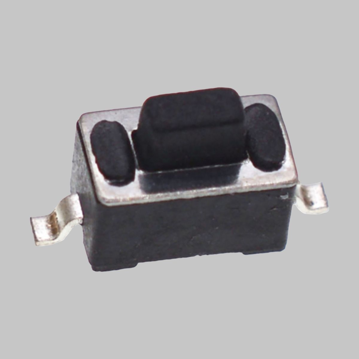 200Pcs Touch Switch Safe Easy Installation Mini 2 Pin-Black