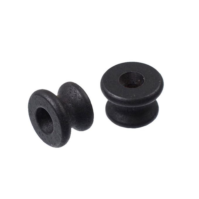 2pcs Ebony Guitar Endpin Strap Lock Button For Guitar Bass Parts