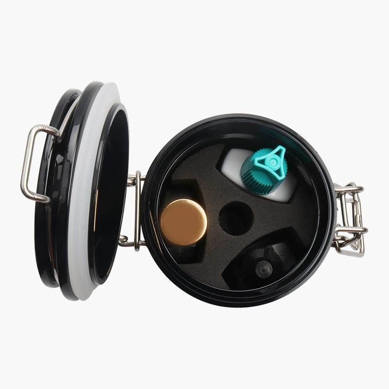 Eyelash glue storage tank individual adhesive stand eyelash extension activated sealed storage jar container makeup tool