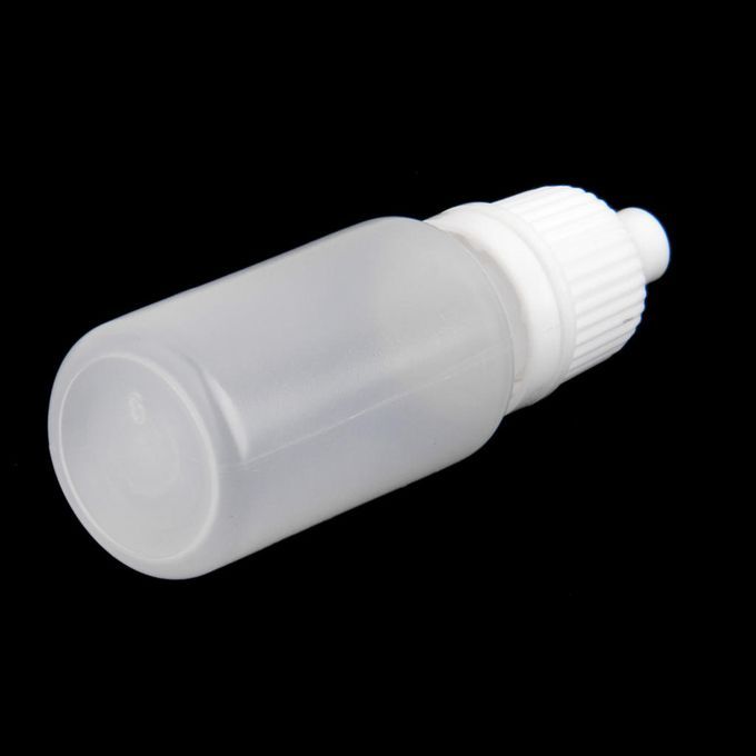 10pcs Empty Plastic Squeezable Dropper Bottle For  Eye Drops Lab