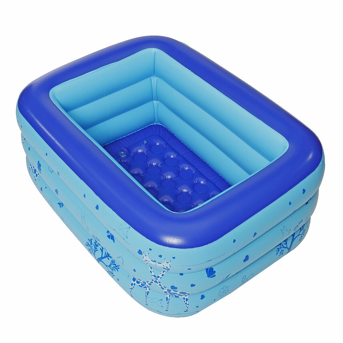 Large Inflatable Swimming Bath Pool Outdoor Children Paddling Bathtub Summer Swimming Pool For Fun Traning 1.3M