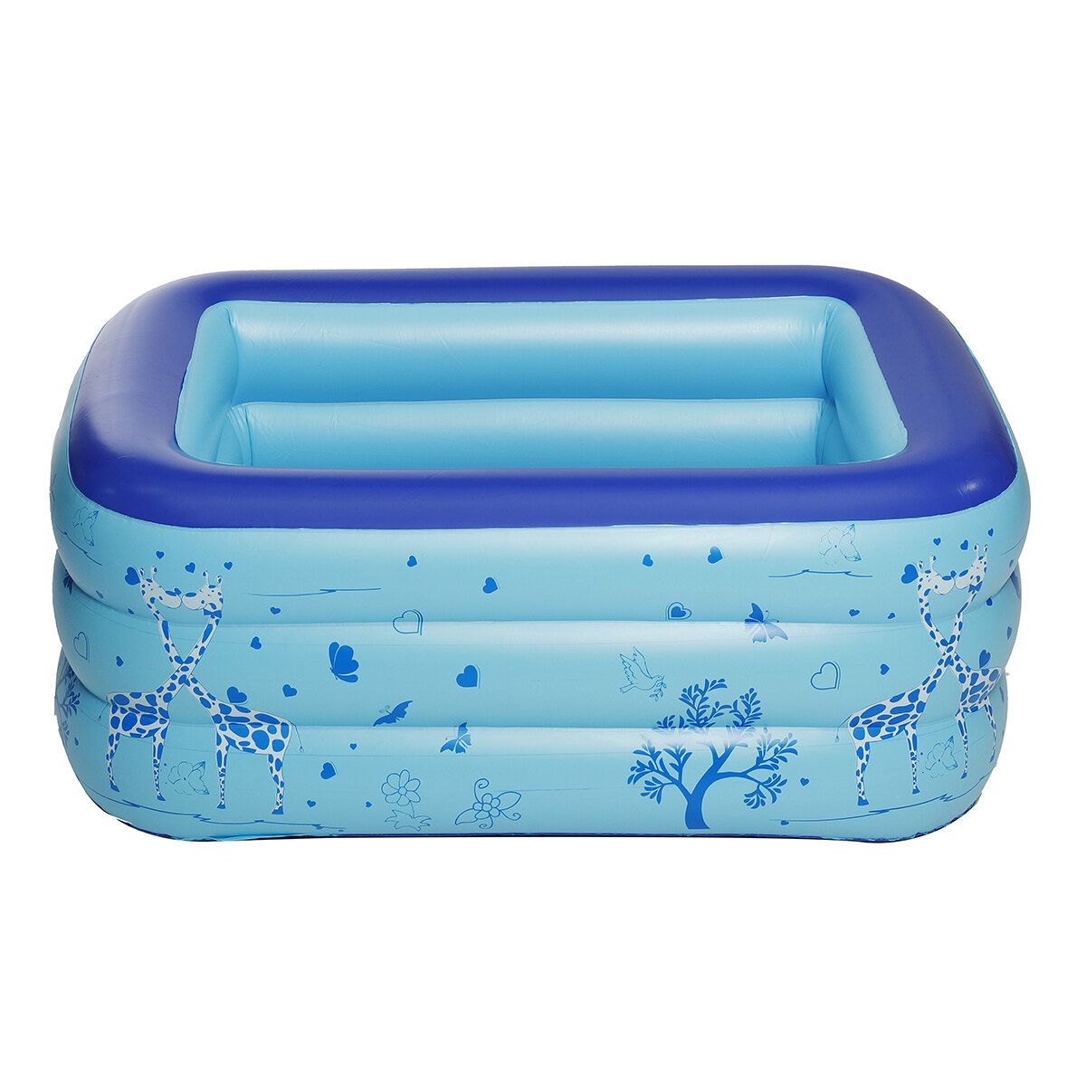 Large Inflatable Swimming Bath Pool Outdoor Children Paddling Bathtub Summer Swimming Pool For Fun Traning 1.3M