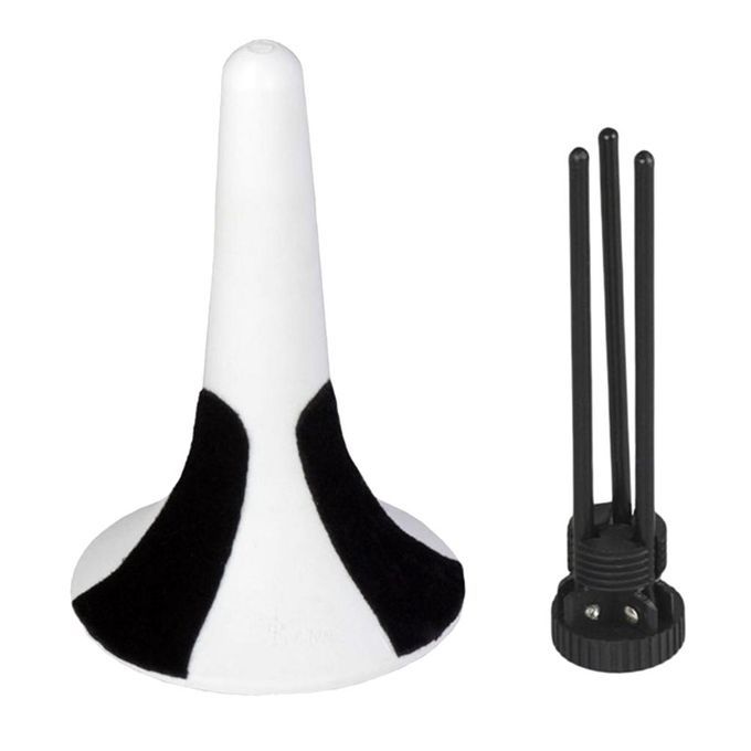 Function Trumpet Tripod Stand Rack Support With Detachable Leg White