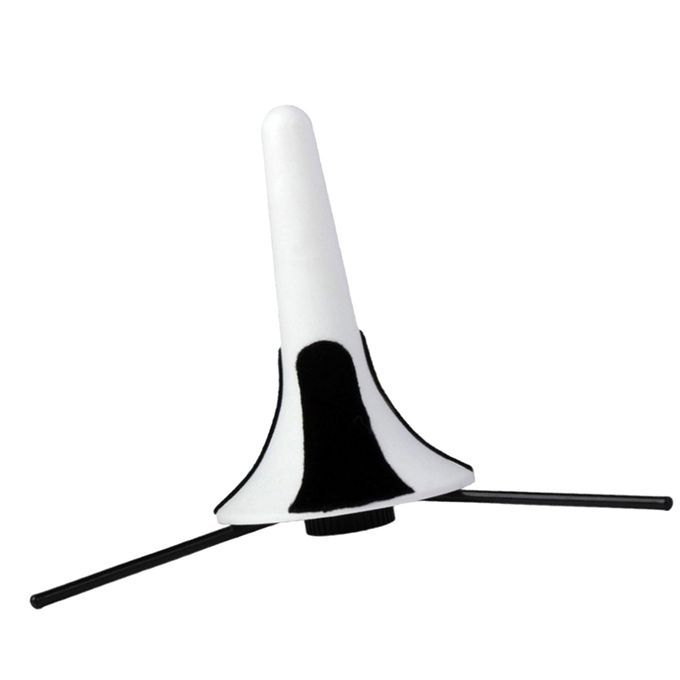 Function Trumpet Tripod Stand Rack Support With Detachable Leg White