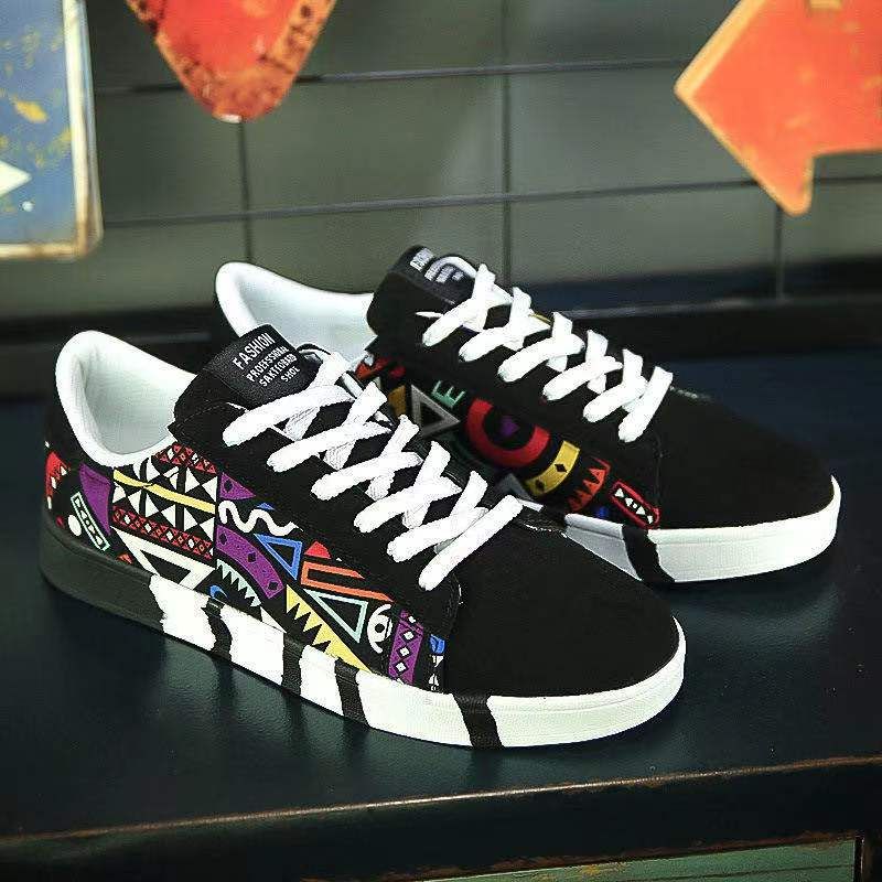 Ankar Drifter Sneakers In Black Multicolor