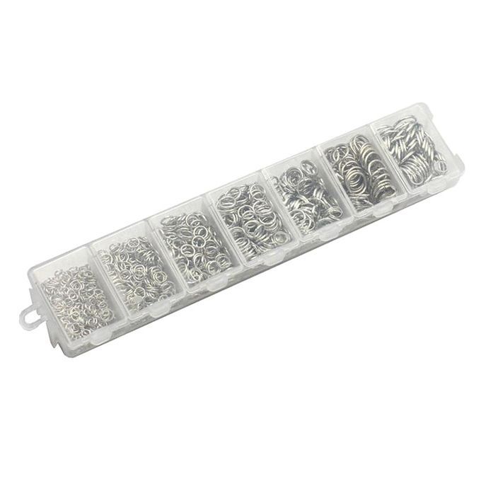 2900 Pack Metal Alloy Jump Rings Open Strong Jewellery Making 3