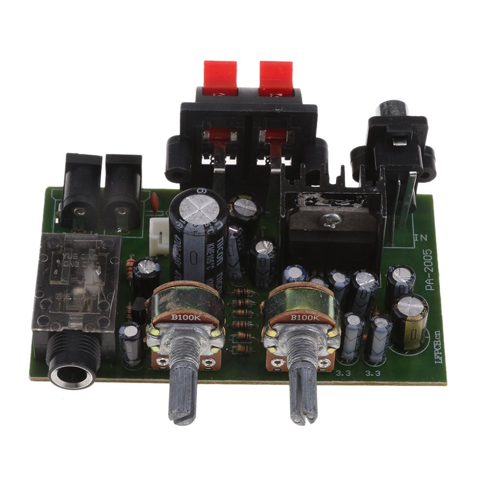 DC 12V Dual Channel Digital Power Audio Amplifier Board Module DIY