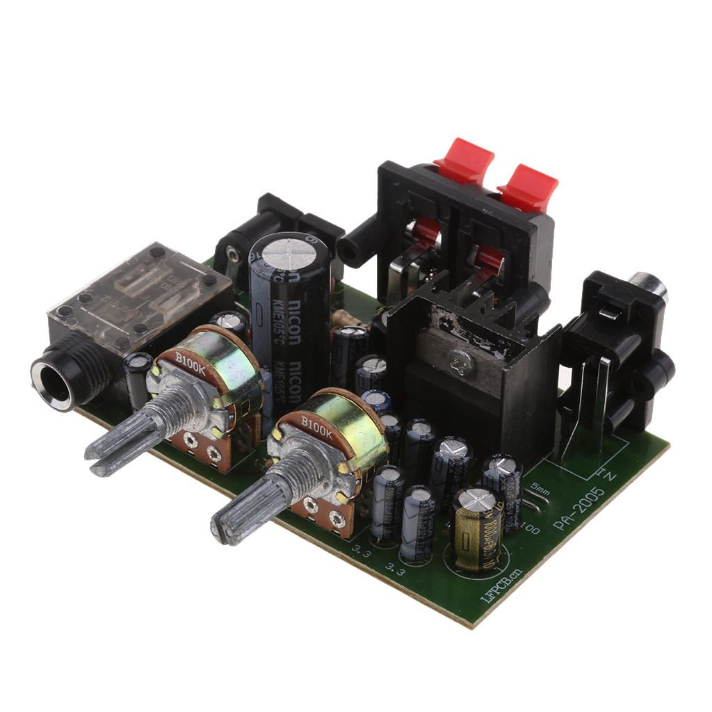 DC 12V Dual Channel Digital Power Audio Amplifier Board Module DIY