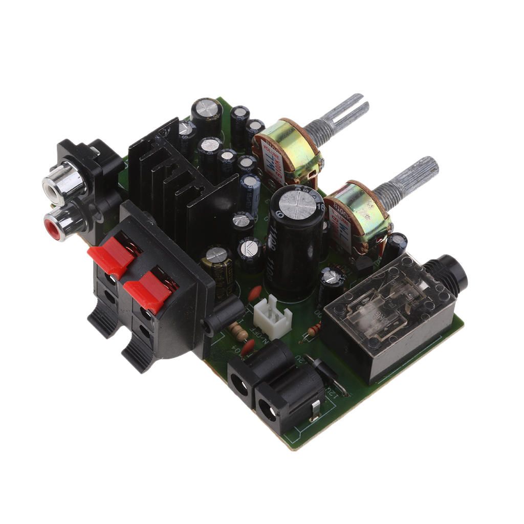 DC 12V Dual Channel Digital Power Audio Amplifier Board Module DIY
