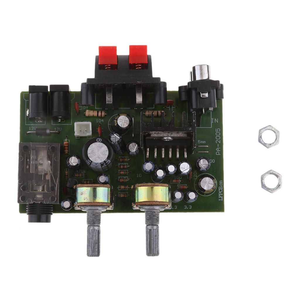 DC 12V Dual Channel Digital Power Audio Amplifier Board Module DIY