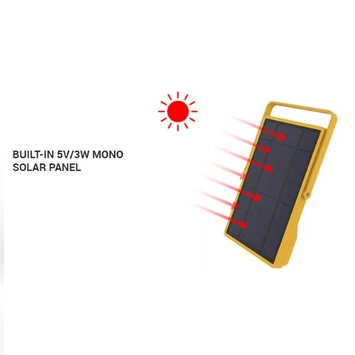 Solar Lighting & Phone Charging Kit Panel