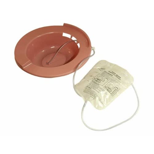 Sitz Bath Bowl - Brown