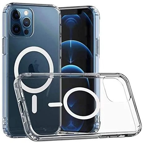 Silicone Magnetic Case With Magsafe Charging For iPhone 12