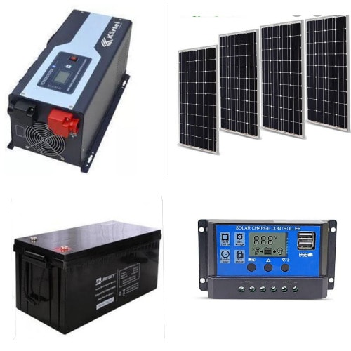 1.5kva 12v Inverter+ Solar System