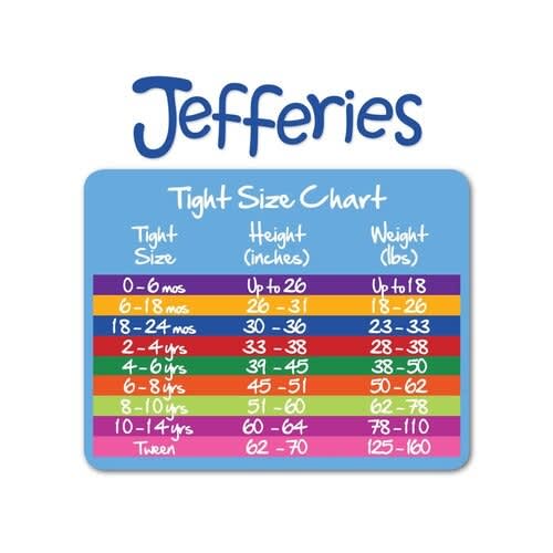 Jefferies Socks Girls Pima Cotton Tights