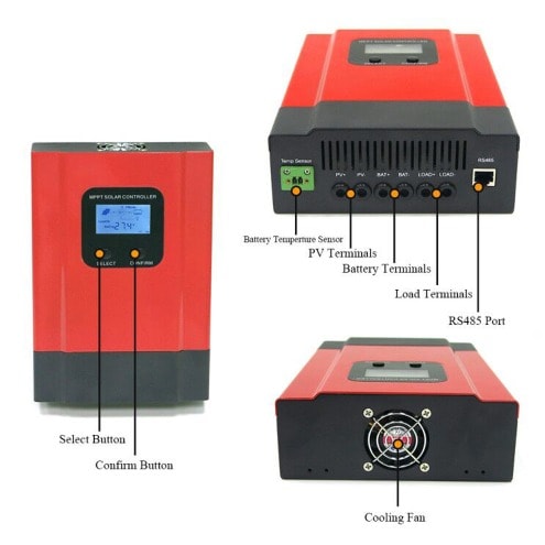 Solar Charge Controller  Mppt 12, 24,36,48 Volt  60ah