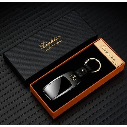 Benz Key Holder With Usb Charging Port And Lighter