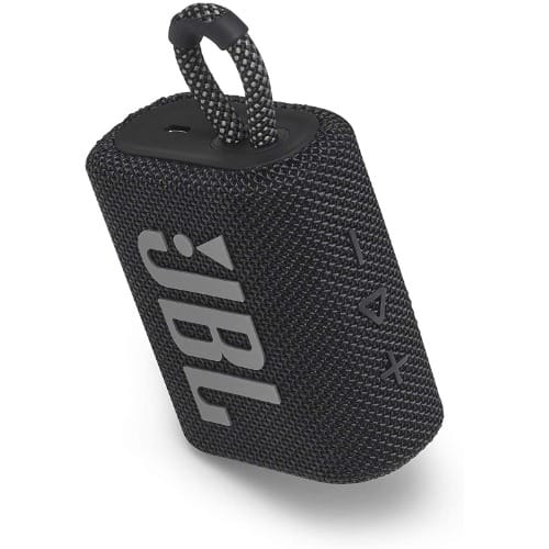 Go 3 Portable Bluetooth Speaker - Water & Dustproof - Black