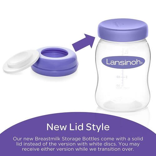 Breastmilk Storage Breast Pump Bottles - 160ml X 4