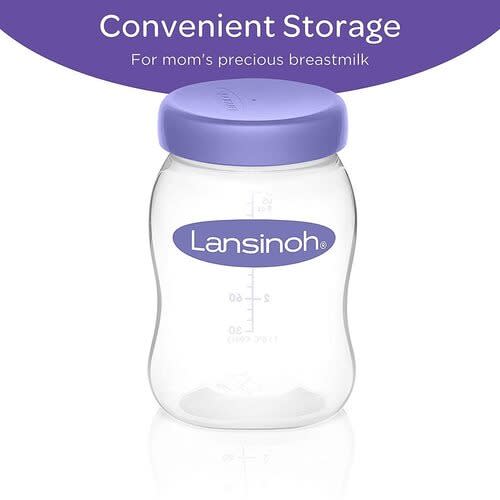 Breastmilk Storage Breast Pump Bottles - 160ml X 4