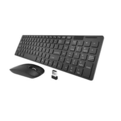 Wireless Keyboard And Mouse Combo - Km816 - Black