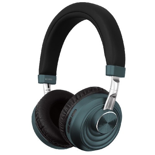 Vj083 Super Bass Bluetooth 5.0 Headset - Green