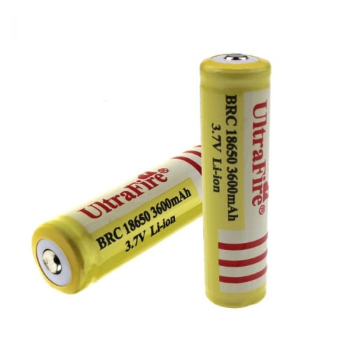 Ultrafire 18650 3.7v Rechargeable Li-on Lithium Battery - 7800mah - 2pcs