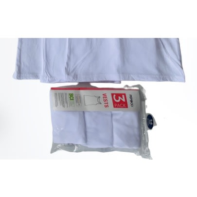 Girls School Vest - 3pcs