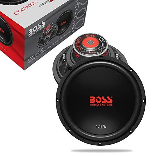 BOSS Audio CXX124DVC 12 Inch Car Subwoofer  1200 Watts Maxim