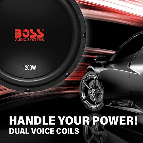 BOSS Audio CXX124DVC 12 Inch Car Subwoofer  1200 Watts Maxim