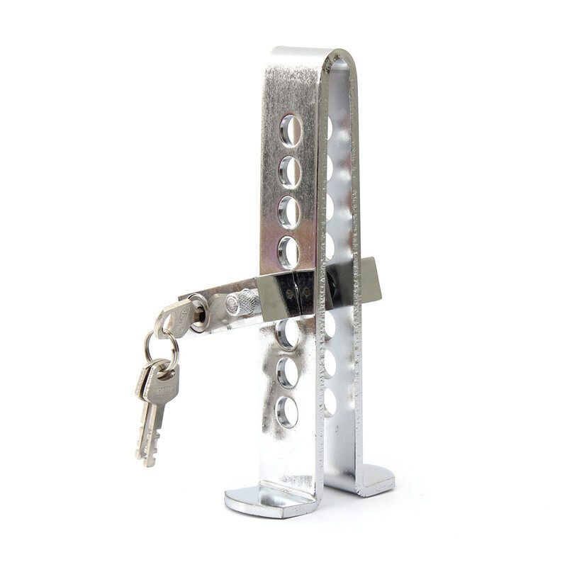 Stainless Steel Clutch Lock Car Brake Lock Auto Anti-Theft Security Device New