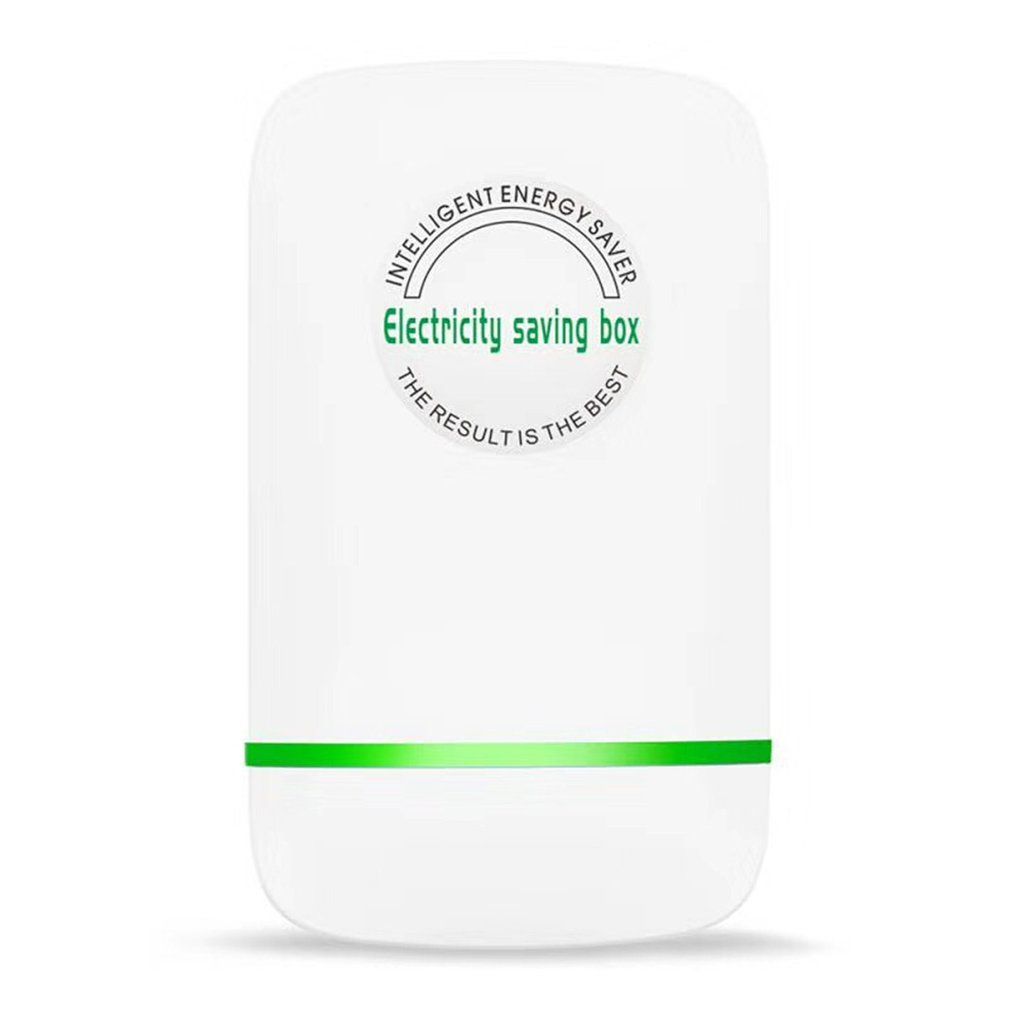 Electricity Saving Box Socket Power Factor Saver Device Household Electric Saver 90V-250V US/EU/UK/AU Adapter