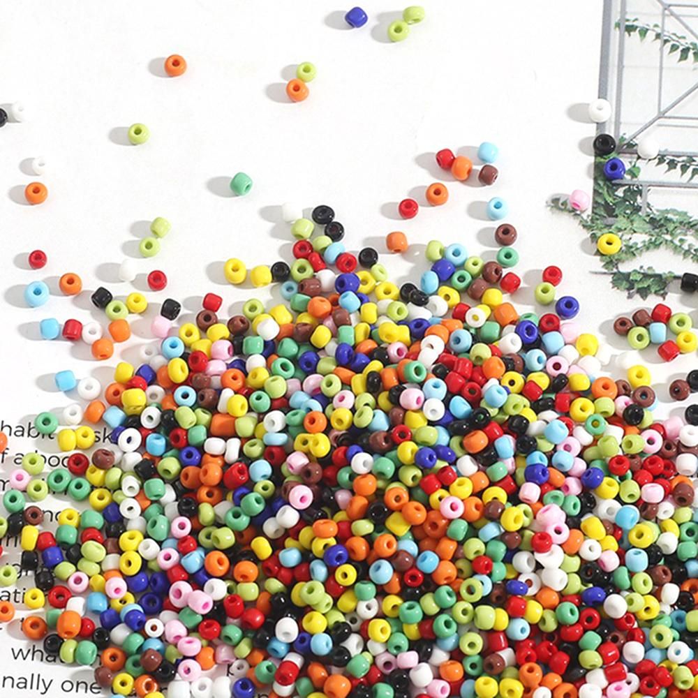 1000PCS 2mm R-ainbow DIY Multicolors Ball Beads for Crafting String Present Gift