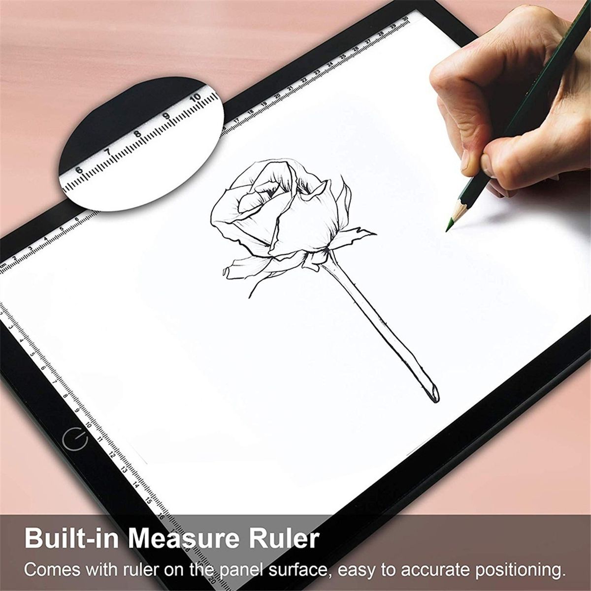 A3 A4 A5 LED Light Box Tracing Drawing Board Art Design Pad Slim Lightbox USB A4