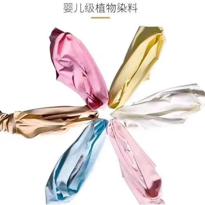 5 Pairs Of Ice Silk Trackless Briefs Mid-waist Stretch Oversized Breathable Briefs For Ladies