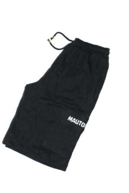 MEN'S CRESTED COMBAT/CARGO SHORTS- BLACK