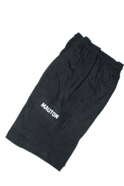 MEN'S CRESTED COMBAT/CARGO SHORTS- BLACK