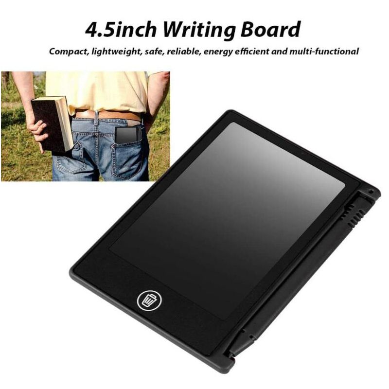 New LCD Writing Tablet 4.5 Inch Digital Drawing Electronic Handwriting Pad Message Graphics Writing Board Children Gifts
