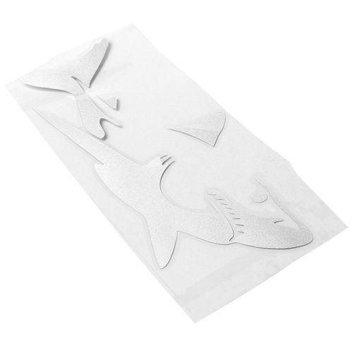20x9cm Shark Decorative Motorcycle Car Sticker Personality