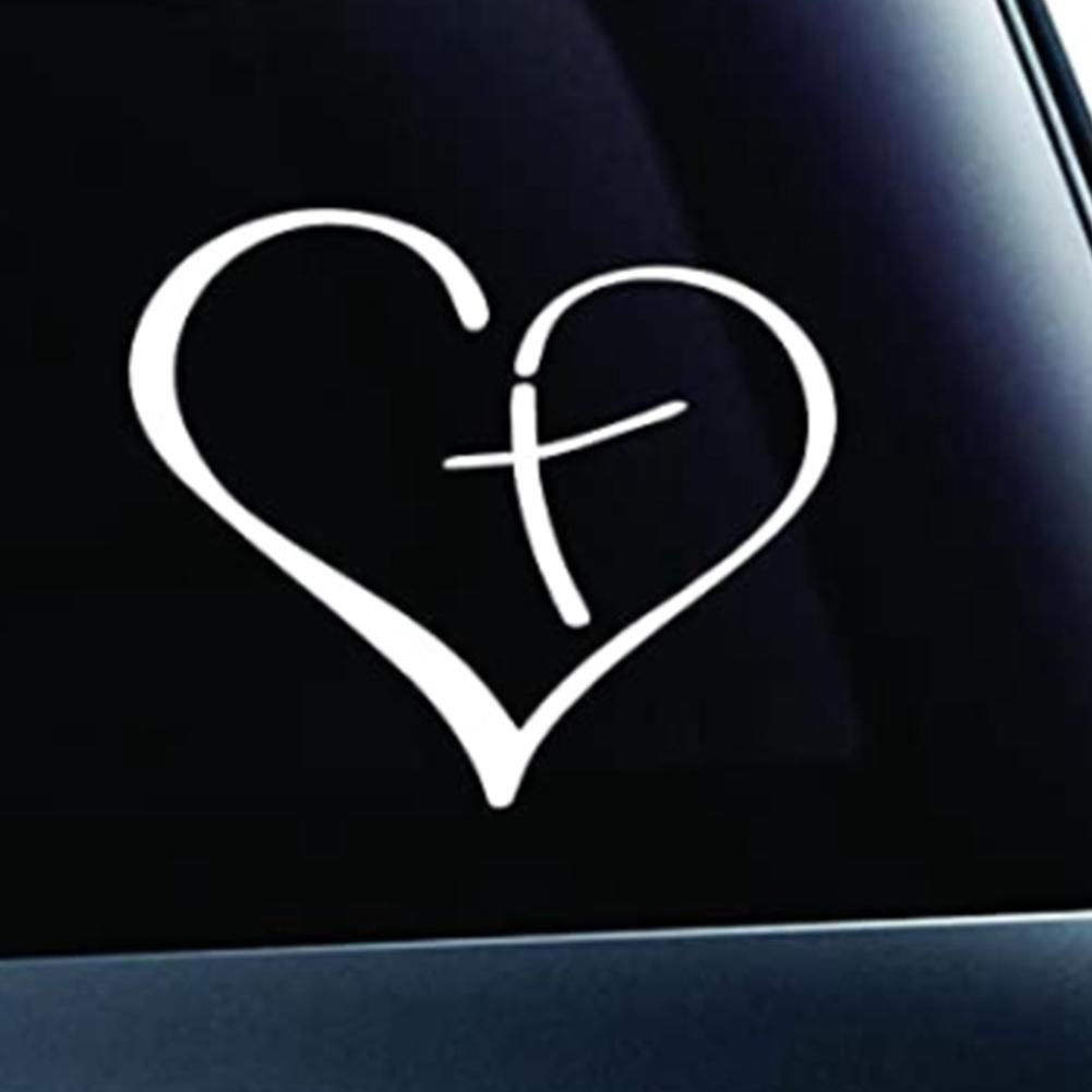 Car Sticker Decoration Heart-Shaped Sticker Car Decal