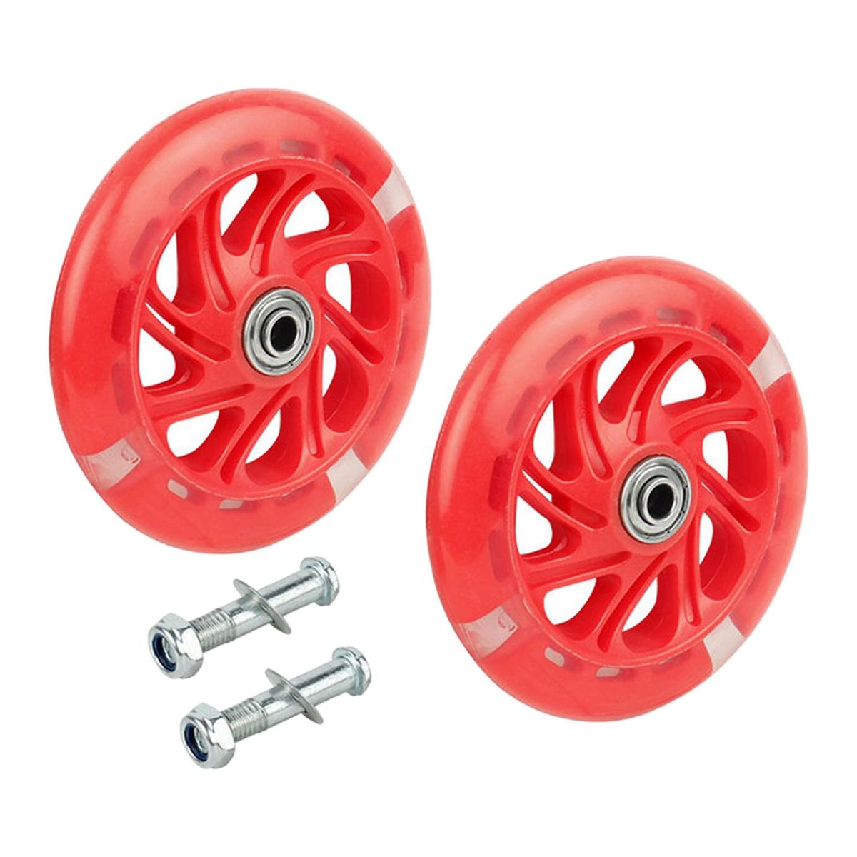 Bike Training Wheels Auxiliary  Stabilizer For Red
