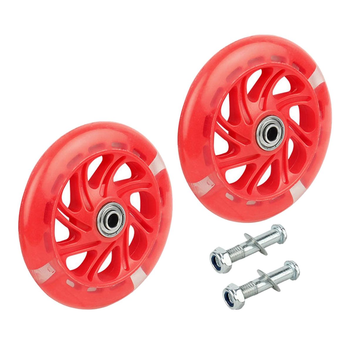 Bike Training Wheels Auxiliary  Stabilizer For Red