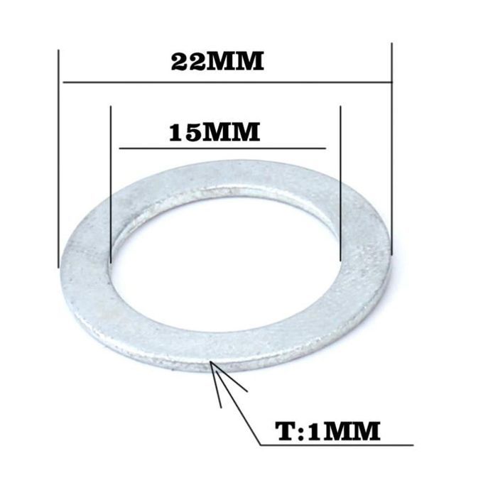 2-4pack 4x Mountain Road Bike Stainless Flat Washer Bike Pedal Gasket