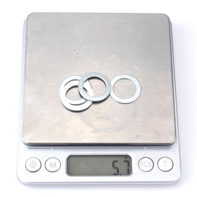 2-4pack 4x Mountain Road Bike Stainless Flat Washer Bike Pedal Gasket