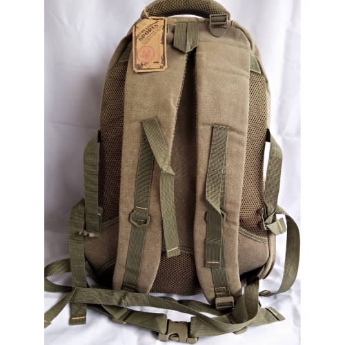 Khaki Durable Multiple Purpose Backpack - Brown